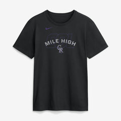 Colorado Rockies Primetime Fashion T-Shirt Black | Nike