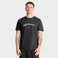 Cincinnati Reds Primetime Fashion T-Shirt Black | Nike