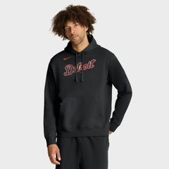 Detroit Tigers Dri-Fit Club Hoodie Black | Nike