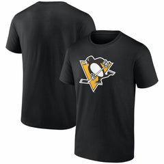Pittsburgh Penguins Logo Athletic Essential T-Shirt Black