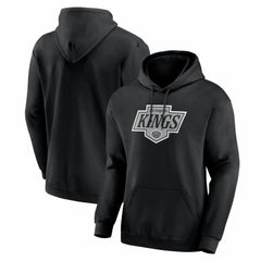 Los Angeles Kings Logo Athletic Essential Hoodie Black