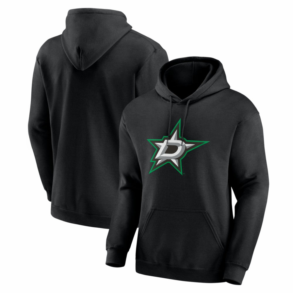 Dallas Stars Logo Athletic Essential Hoodie Black