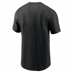 Cincinnati Reds 2025 MLB Speedway Classic Authentic Collection Wordmark T-Shirt Black | Nike