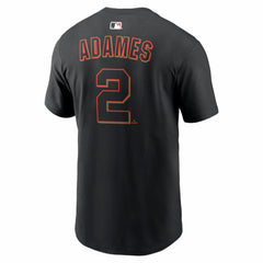 Willy Adames San Francisco Giants Home Name & Number T-Shirt Black | Nike