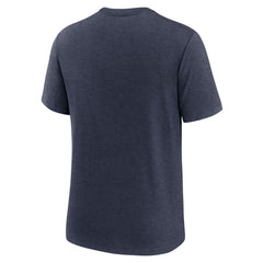 Milwaukee Brewers Mascot Slide Tri-Blend T-Shirt Heather Navy | Nike