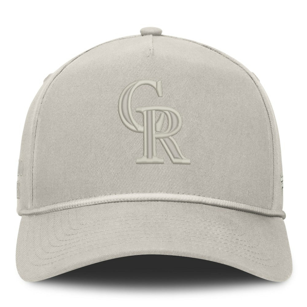 Colorado Rockies Undertone A-Frame Adjustable Hat Stone