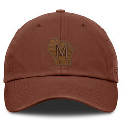 Milwaukee Brewers Tinge Adjustable Hat Brown