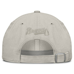 Atlanta Braves Tinge Adjustable Hat Stone
