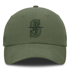Seattle Mariners Pine Rider Adjustable Hat Olive