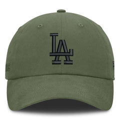 Los Angeles Dodgers Pine Rider Adjustable Hat Olive