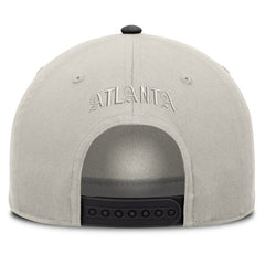 Atlanta Braves Wonder A-Frame Adjustable Hat Stone/Graphite