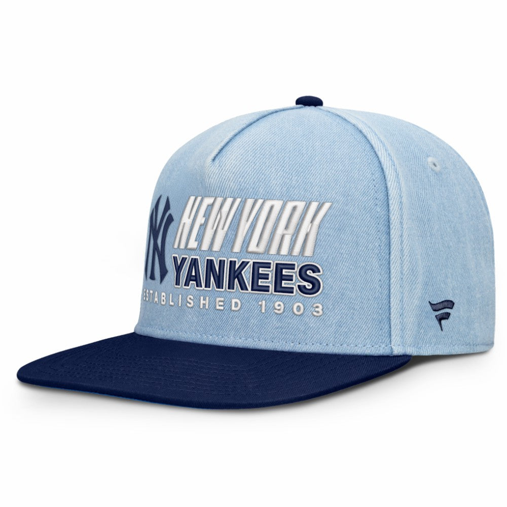 New York Yankees Twinbill Snapback Hat Denim