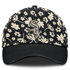 Chicago White Sox Women's Blossom Adjustable Hat Black