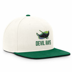 Tampa Bay Rays Cooperstown Pro Dri-FIT Snapback Hat Cream/Green | Nike