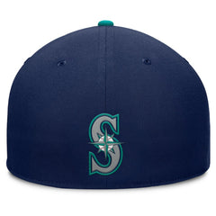 Seattle Mariners Pick Off Fitted Hat Navy