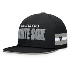 Chicago White Sox Pick Off Fitted Hat Black