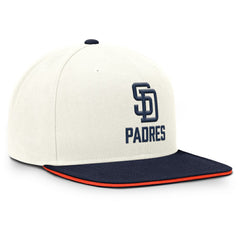 San Diego Padres Cooperstown Pro Dri-FIT Snapback Hat Cream/Navy | Nike