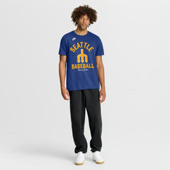 Seattle Mariners Cooperstown Collection T-Shirt Royal | Nike