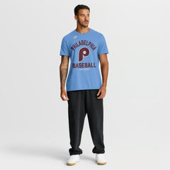 Philadelphia Phillies Cooperstown Collection T-Shirt Light Blue | Nike