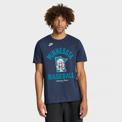 Minnesota Twins Cooperstown Collection T-Shirt Navy | Nike