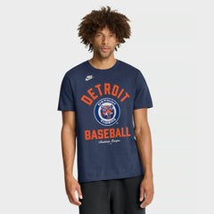 Detroit Tigers Cooperstown Collection T-Shirt Navy | Nike