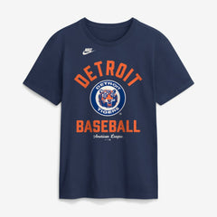 Detroit Tigers Cooperstown Collection T-Shirt Navy | Nike