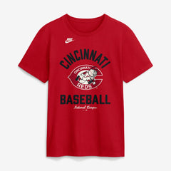 Cincinnati Reds Cooperstown Collection T-Shirt Red | Nike