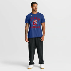 Atlanta Braves Cooperstown Collection T-Shirt Royal | Nike