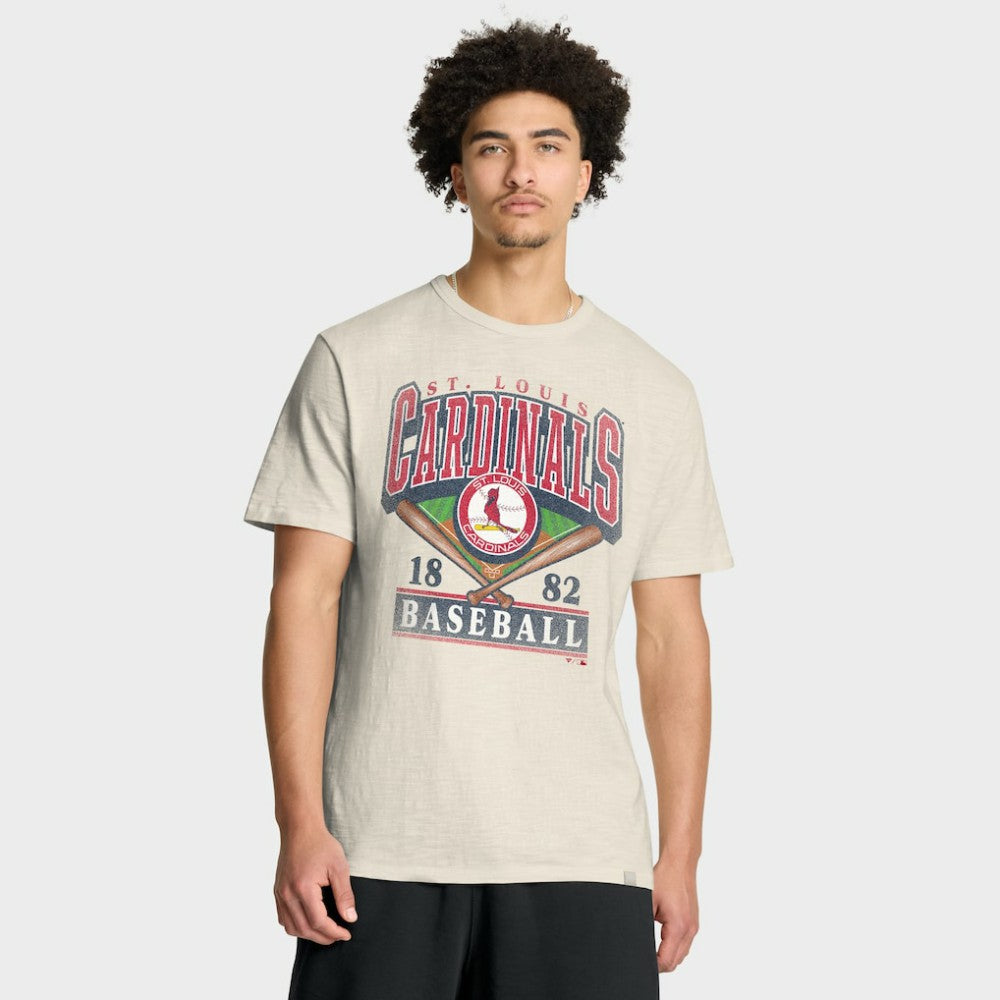 St. Louis Cardinals Stadium Slub T-Shirt Tan