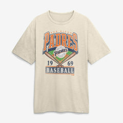 San Diego Padres Stadium Slub T-Shirt Tan
