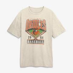 Baltimore Orioles Stadium Slub T-Shirt Tan