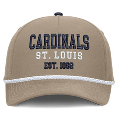 St. Louis Cardinals Father's Day Rope Rise Adjustable Hat Khaki | Nike
