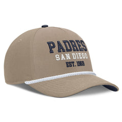 San Diego Padres Father's Day Rope Rise Adjustable Hat Khaki | Nike
