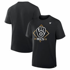 Milwaukee Brewers 2025 National League Division Series Champions Locker Room T-Shirt Black