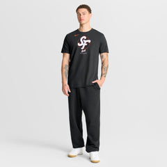 San Francisco Giants City Connect Large Logo T-Shirt Black | Nike