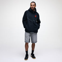 Detroit Tigers Tech Fleece Raglan Full-Zip Windrunner Hoodie Black | Nike
