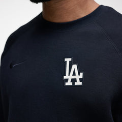 Los Angeles Dodgers Tech Fleece Raglan Sweatshirt Black | Nike