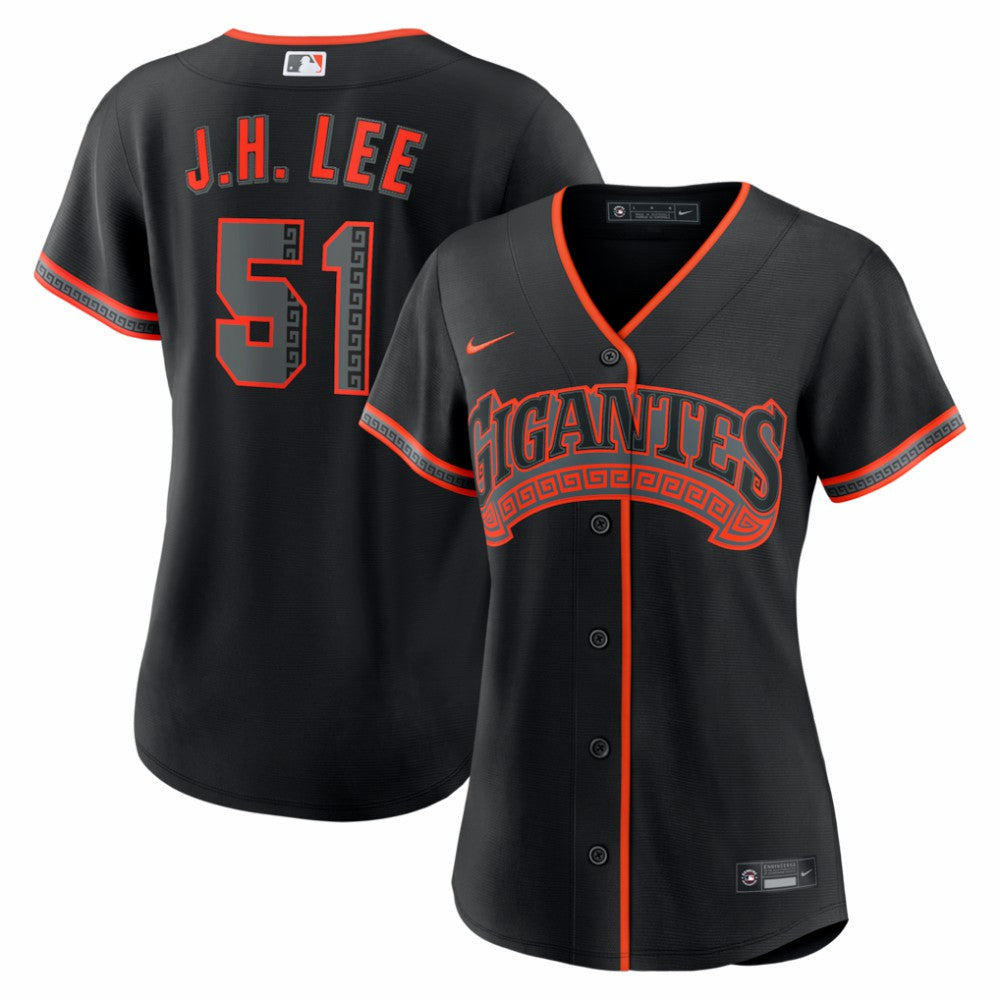 Jung Hoo Lee San Francisco Giants Women's Alternate Replica Jersey - Black