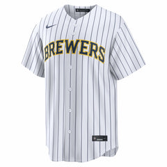 Christian Yelich Milwaukee Brewers Alternate Replica Jersey - White