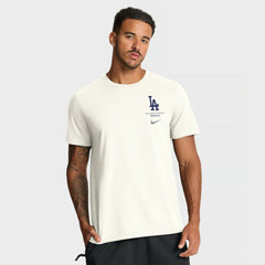 Los Angeles Dodgers Primetime 2-Hit T-Shirt Cream | Nike