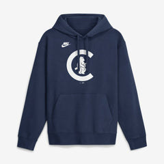 Chicago Cubs Cooperstown Collection Logo Club Hoodie Navy | Nike