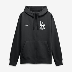 Los Angeles Dodgers Primetime Lockup Full-Zip Hoodie Black | Nike