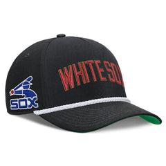 Chicago White Sox Cooperstown Collection Rise Adjustable Hat Black | Nike
