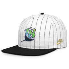Tampa Bay Rays Cooperstown Collection Pro Adjustable Hat White/Black | Nike