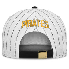 Pittsburgh Pirates Cooperstown Collection Pro Adjustable Hat White/Black | Nike
