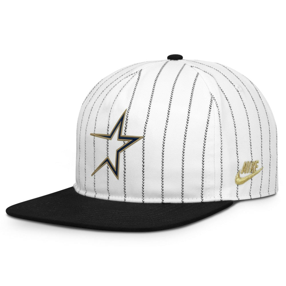 Houston Astros Cooperstown Collection Pro Adjustable Hat White/Black | Nike