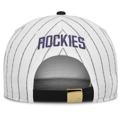 Colorado Rockies Cooperstown Collection Pro Adjustable Hat White/Black | Nike