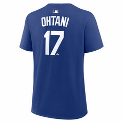 Shohei Ohtani Los Angeles Dodgers Women's Alternate Name & Number T-Shirt Royal | Nike
