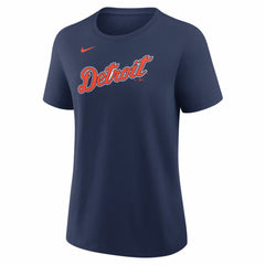 Javier Báez Detroit Tigers Women's Alternate Name & Number T-Shirt Navy | Nike