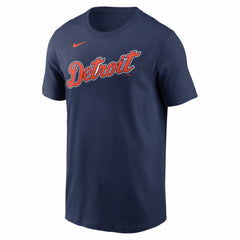 Javier Báez Detroit Tigers Alternate Name & Number T-Shirt Navy | Nike
